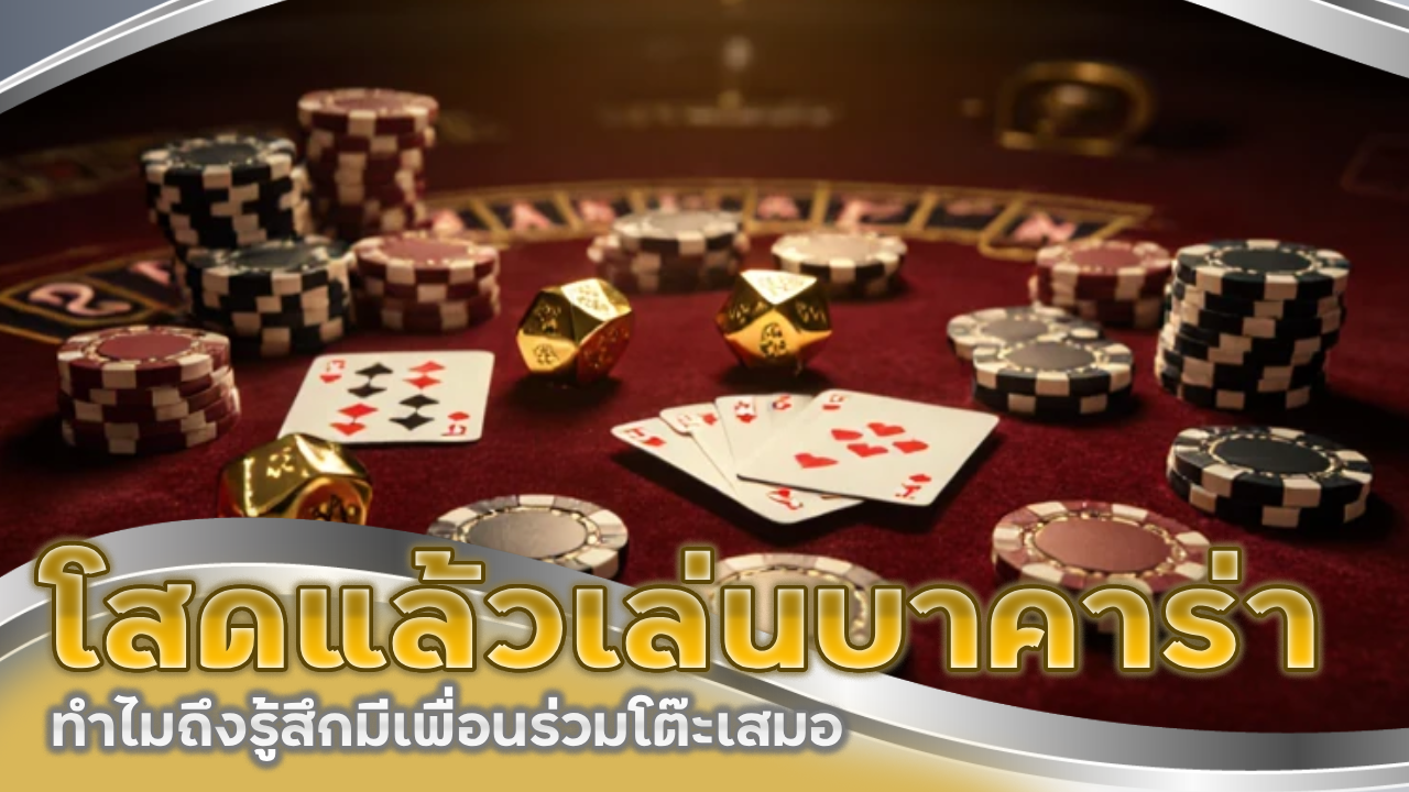 โสดแล้วเล่นบาคาร่า ทำไมถึงรู้สึกมีเพื่อนร่วมโต๊ะเสมอ ALLURE666